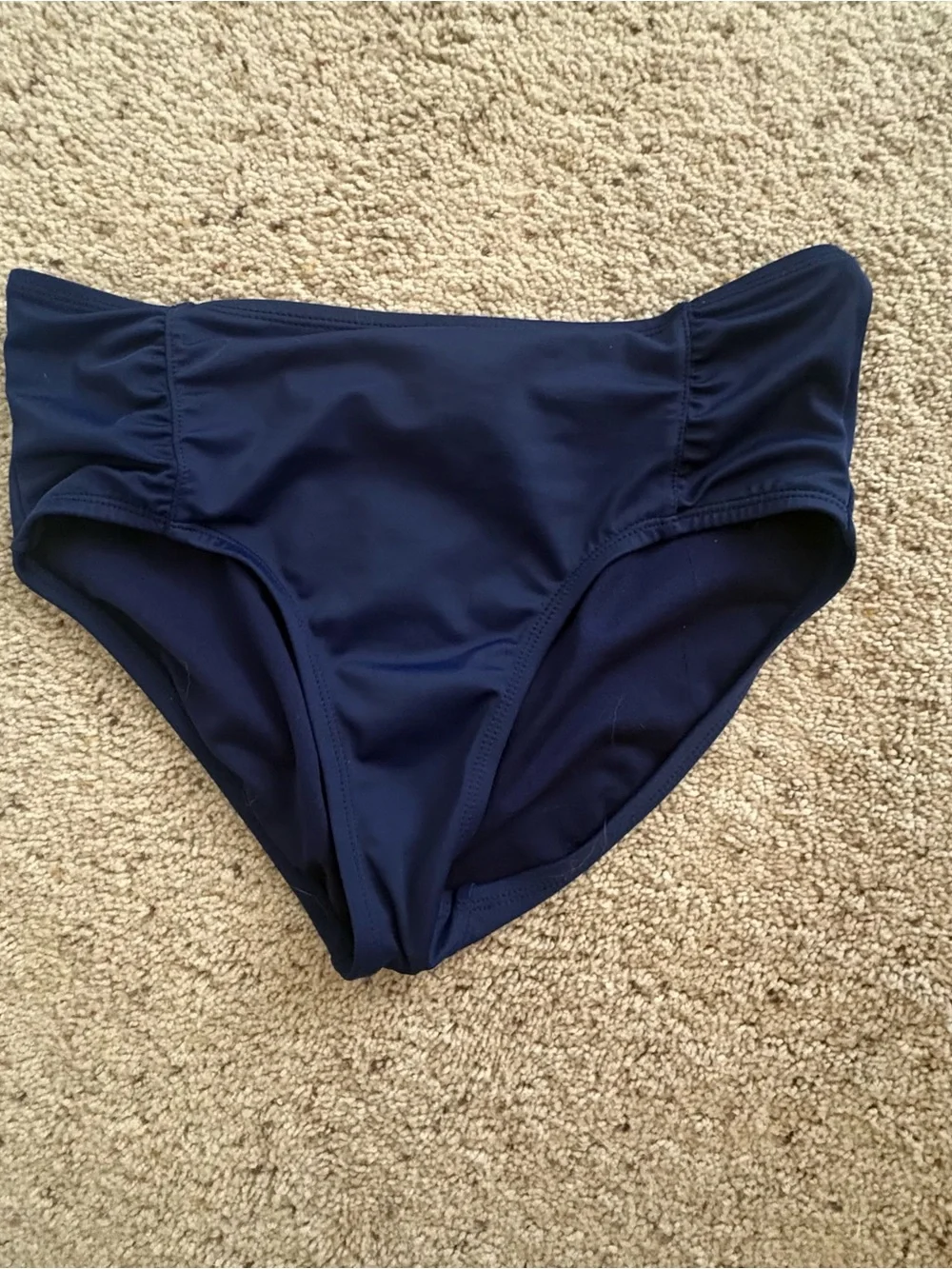 Justice Navy Blue Girls Swim Bikini Bottoms